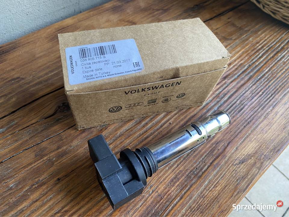 Nowa Oryginał VW Audi Cewka Zapłonowa 036 905