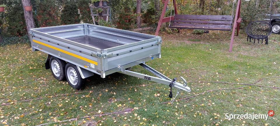 Nowa przyczepa DMC 750 łódzkie Ludowinka