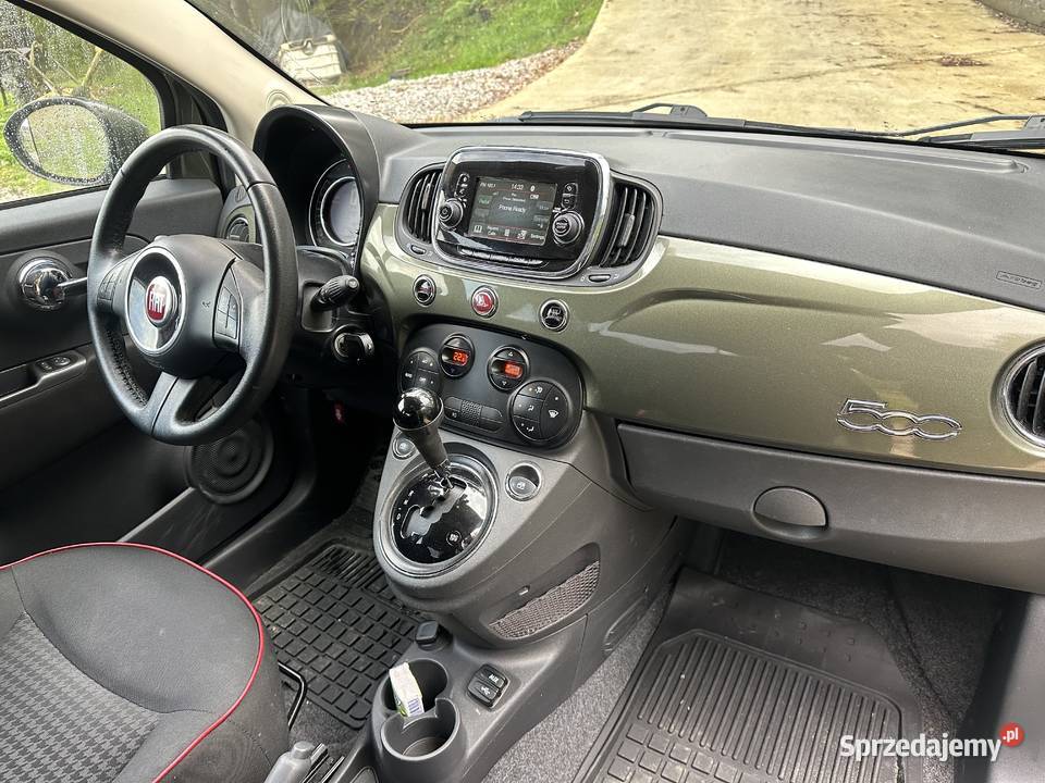 Fiat 500 2017 automatyczna Stobierna sprzedam