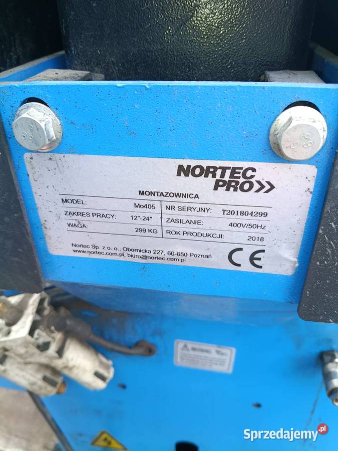 Montażownica Nortec Pro MO 405 sprzedam
