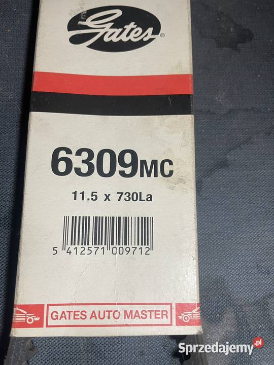 Pasek Klinowy Gates Auto Master 6309MC Nowy