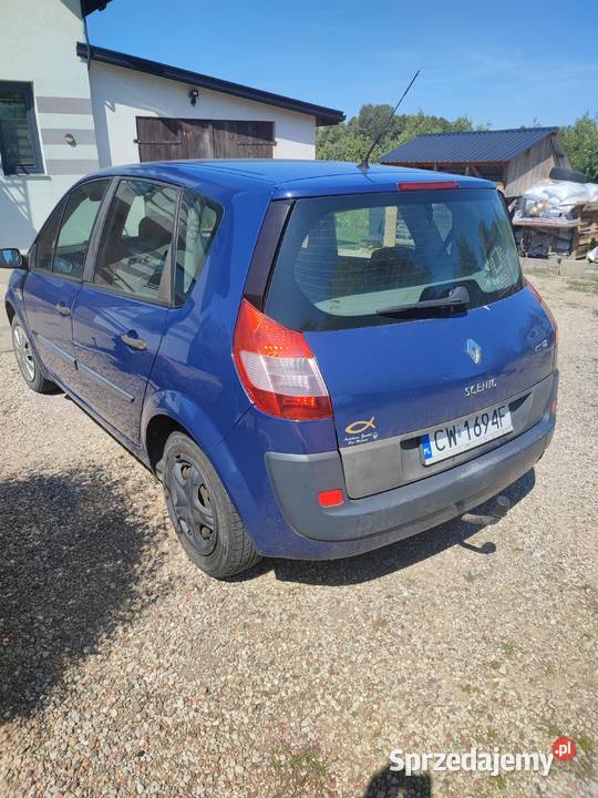 Renault Scenic II 2003 ben gaz mazowieckie Bielsk