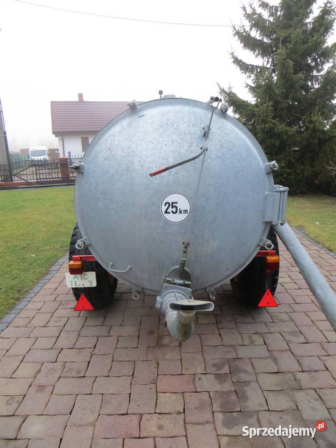 Beczkowóz Beczka 4000 ltr wielkopolskie