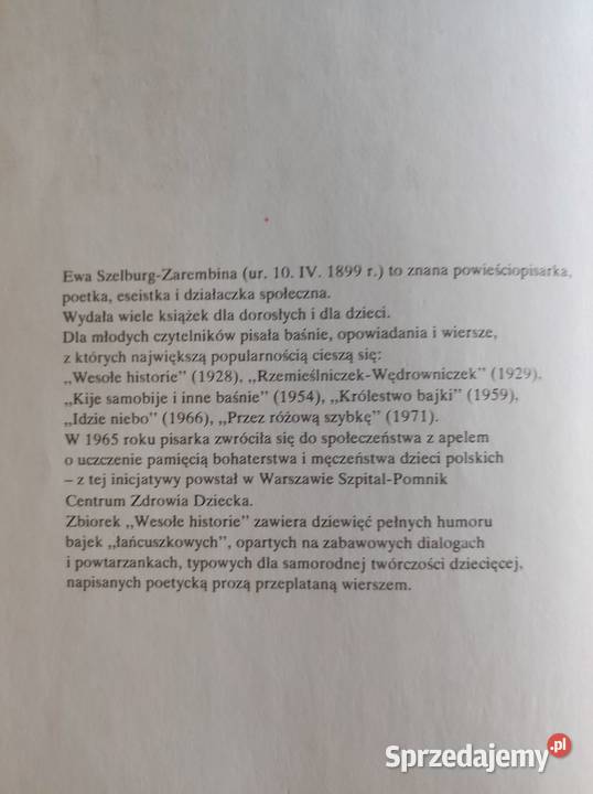 1956 Wesołe historie Ewa Szelburg Zarembina Kielce