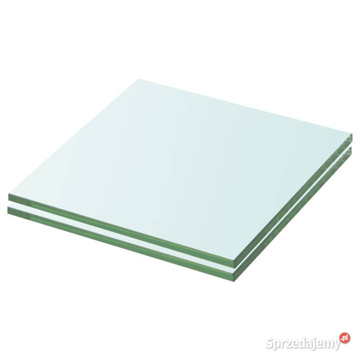 Półki 2 szklany przezroczysty panel 20 x 15 Warszawa