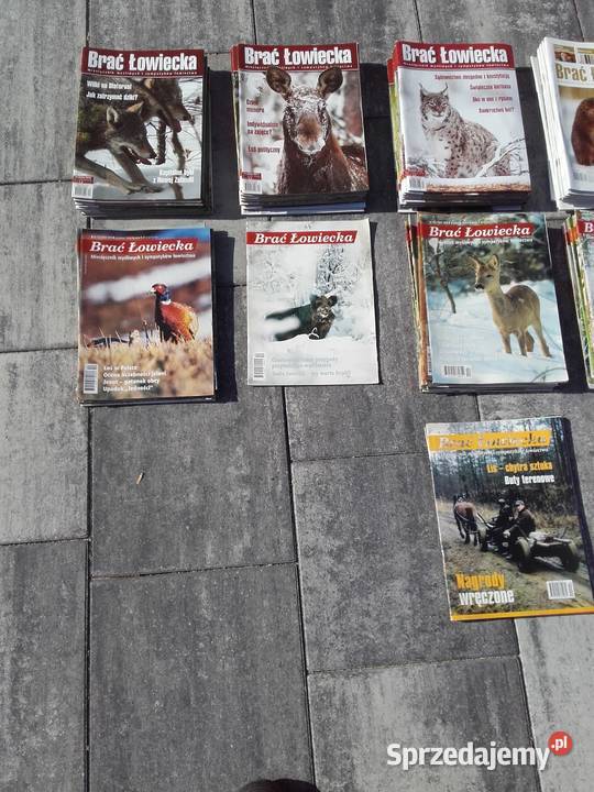 Brać Łowiecka kolekcja 199 gazet myślistwo Kraków sprzedam