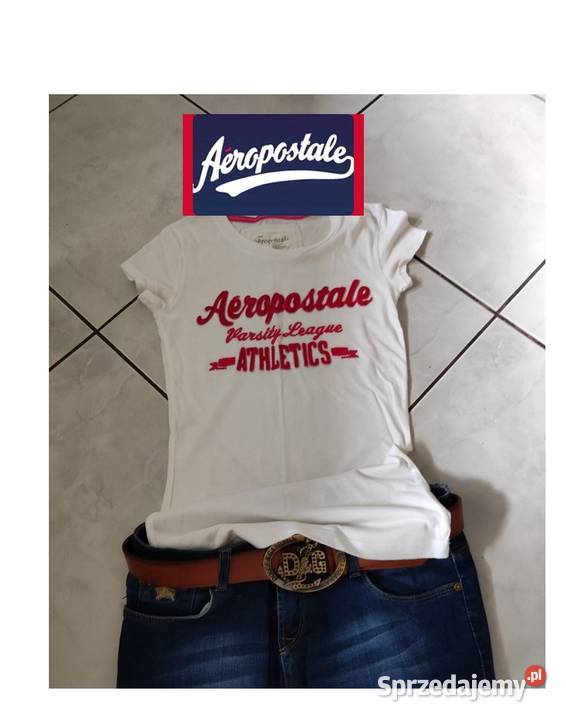 Athletic aero aeropostale koszulka usa top Inna marka