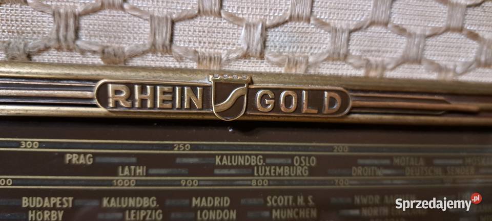 Wielkie radio vintage Loewe Opta Rheingold 5055W Krotoszyn