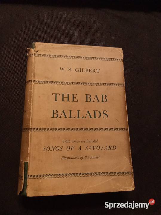 The bab ballads angielsku Rok wydania 1953 mazowieckie Warszawa