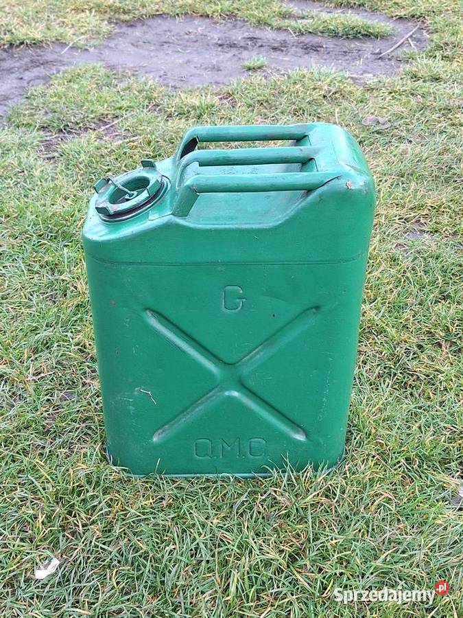 Kanister metalowy 20l 10l Wojsławice
