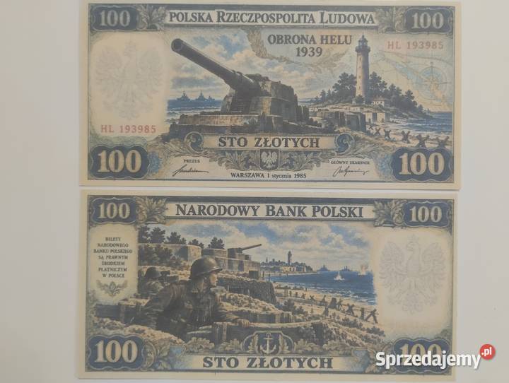 zestaw 9 sztuk banknotów kolekcjonerskich z Białystok