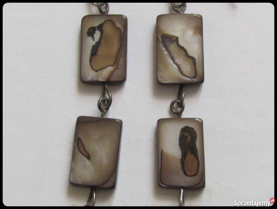 Kolczyki długie wiszące sprzedam