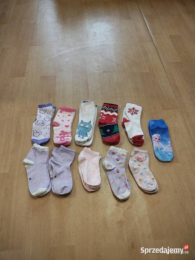 Skarpety skarpetki dziewczynki 11 par Szczecin