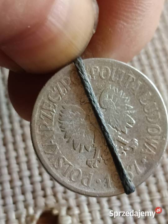 Sprzedam monetę 50 groszy 1957 lekka skrętka lubelskie Chełm