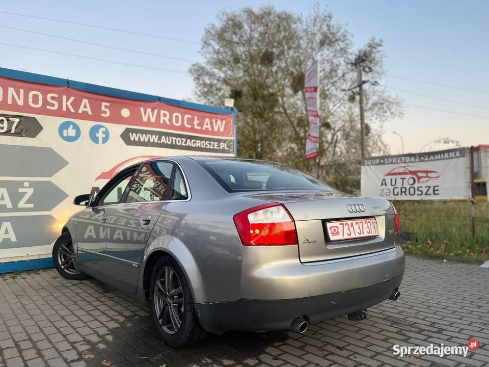 Audi A4B6 18T LPG S Line Alufelgi HAK Grzane Wrocław