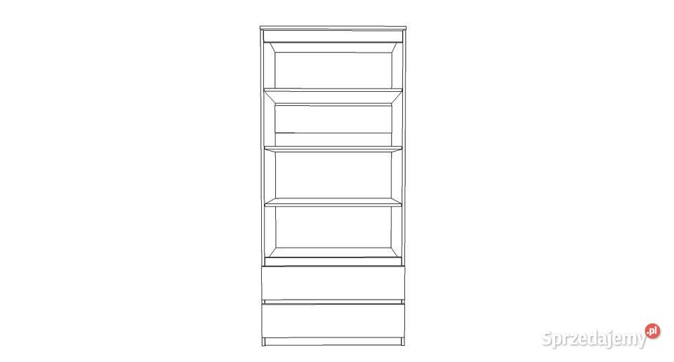 szafa dziecięca biała STARS MDF C21 90x55 w200 Koło