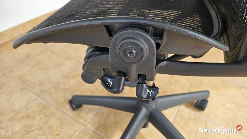 Fotel biurowy Herman Miller Aeron A C Warszawa sprzedam