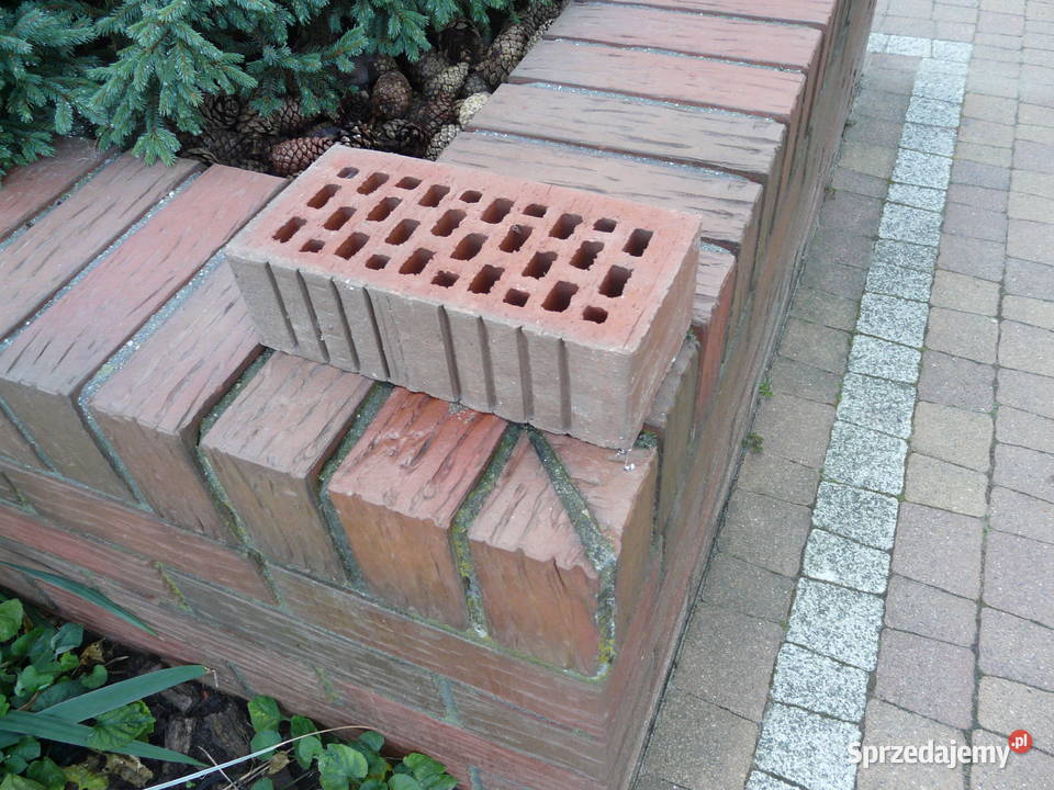 Cegła klinkierowa ryflowanacieniowana dziurawka Wieruszów sprzedam