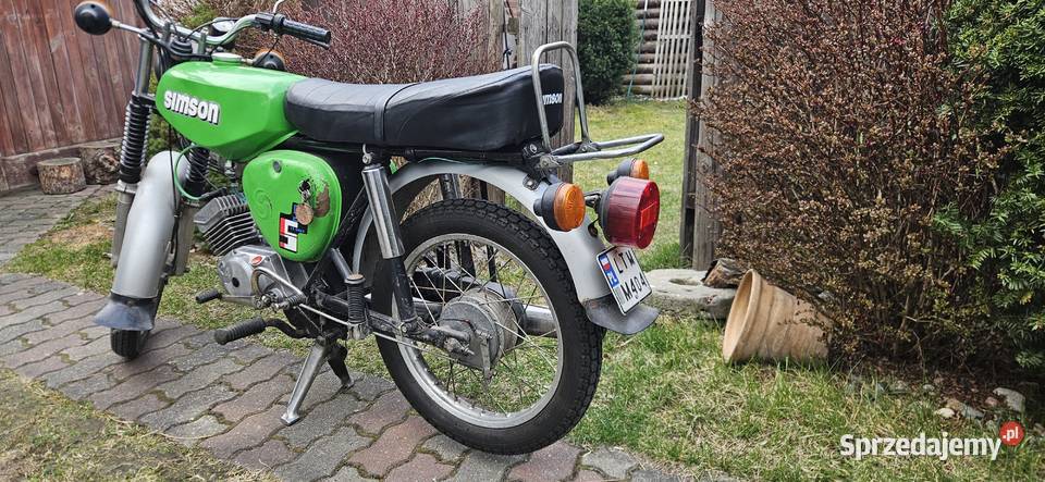 Simson S51 zarejestrowany opłacony 12000km lubelskie Tomaszów Lubelski sprzedam