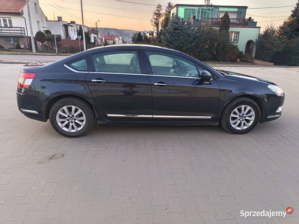 Citron C5 Exclusive 16 hdi automat 2015 granatowy Wysoka sprzedam