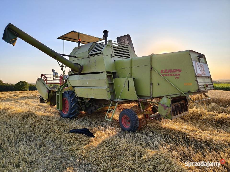 Kombajn Claas Mercator 75 opolskie Głubczyce