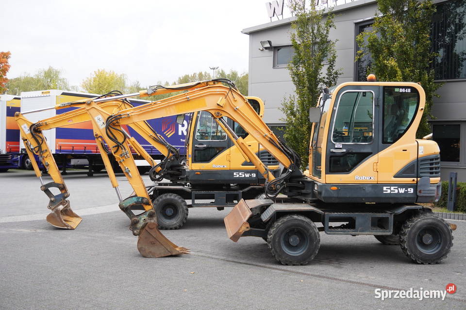 Hyundai Robex 55W9 Koparka kołowa 55t 2204841 Rok produkcji 2013 Kraków