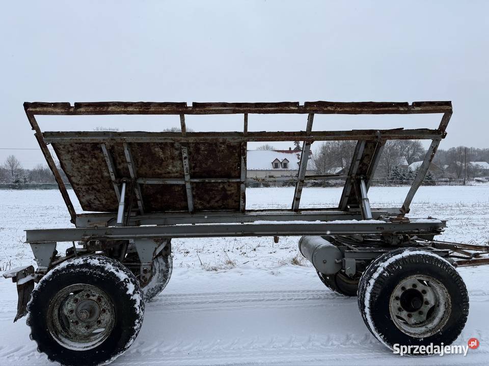 Przyczepa Rolnicza Wywrotka 6t Hl Hw 6011 Hk Thk