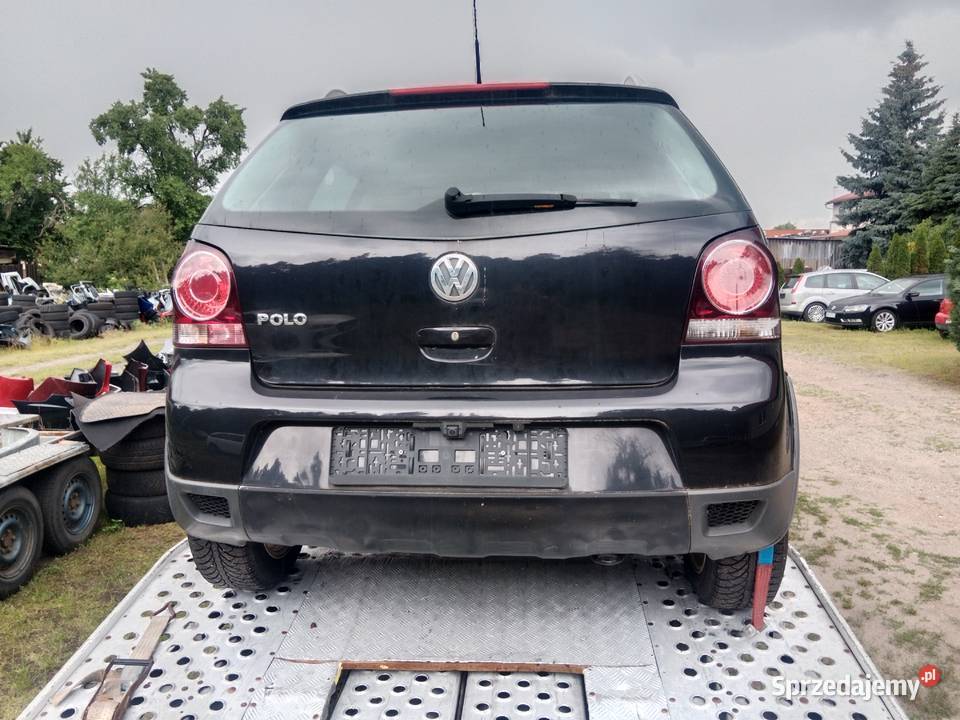VW polo cross zderzak fotel czesci osobowe zachodniopomorskie Dębno sprzedam