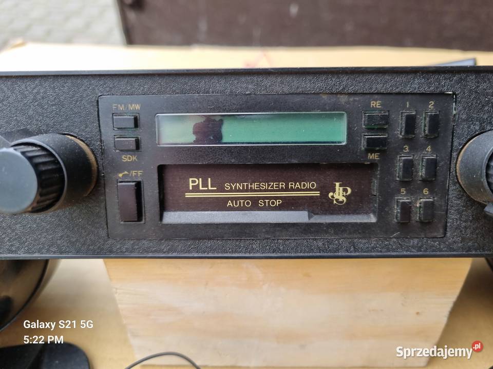 Radio samochodowe z odtwarzaczem JSP do Wrocław sprzedam