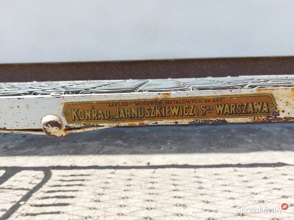Łóżko zabytkowe Konrad Jarnuszkiewicz I Ska Radzymin