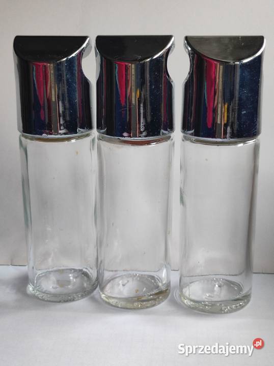 Przyprawnik słoik na przyprawy chromowany Monti Kielce