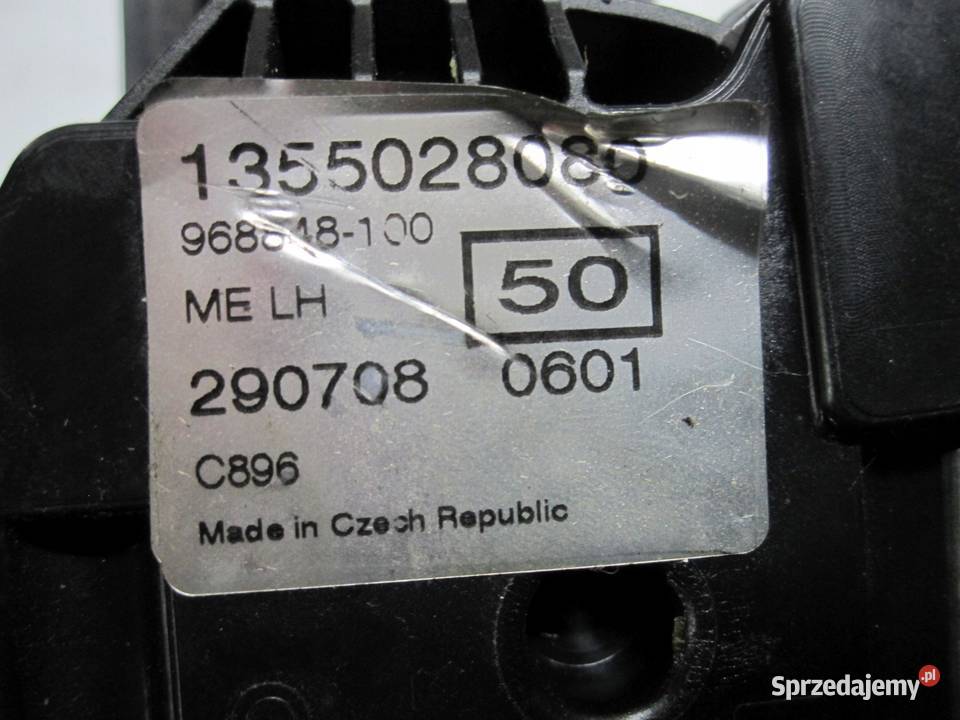 CITROEN NEMO 12r zamek drzwi lewy tył 1355028080 Zamki, wkładki i kluczyki sprzedam