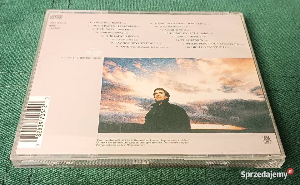 Chris De Burgh Spark to the flame the very best CD Zbylitowska Góra