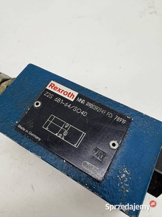 Rexroth R900392949 Z2S 6B164SO40 Zawór