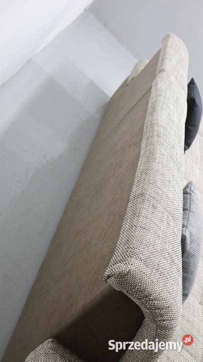 TMG Narożnik z funkcją spania brązowy kolor 300cm Poznań
