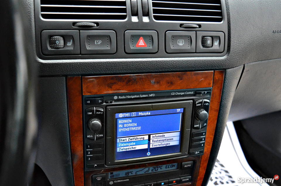 Volkswagen Bora ARL GTI 19 TDI 150 Navi Skóry skórzana tapicerka mazowieckie Ostrów Mazowiecka