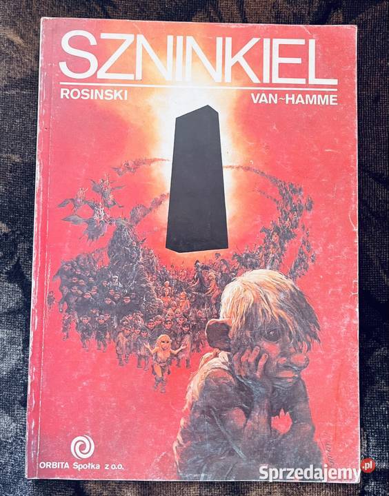 SZNINKIEL Rosiński VanHamme 1988 wyd 1 Format Grupa