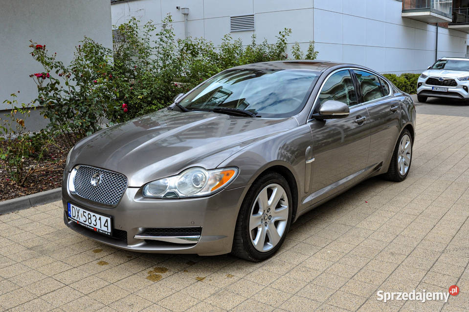 Jaguar XF 30d 275 2010 r Automat Skóry dolnośląskie Wrocław