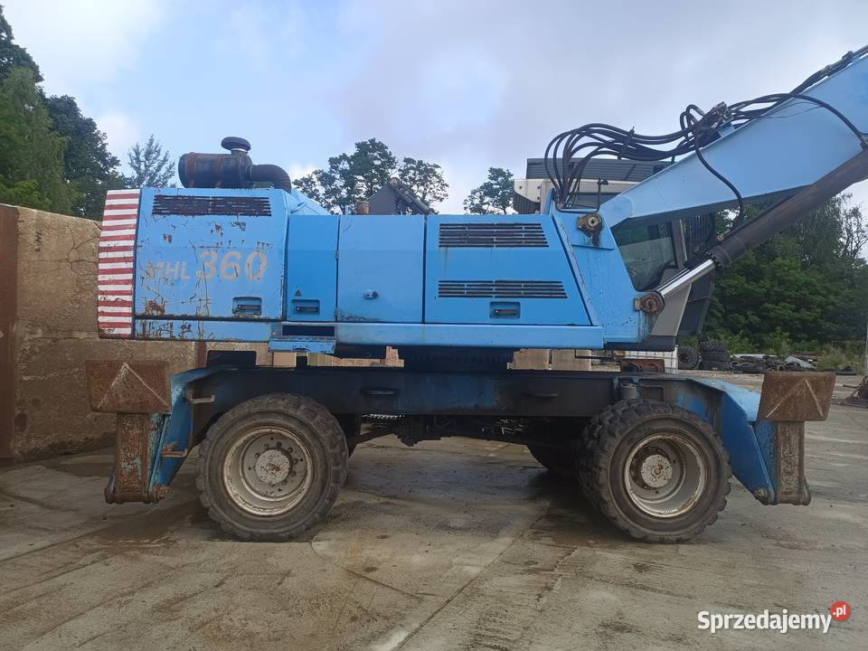 Koparka chwytakowaka terex mhl 360 Ożarów