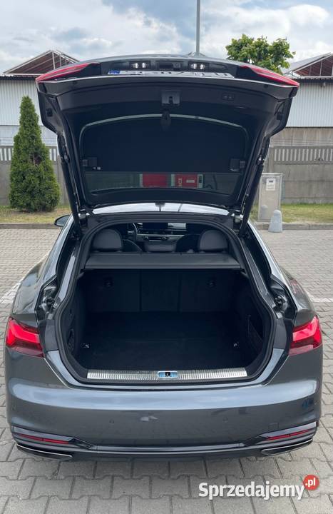 Audi A5 Sportback 20TFSI Quattro asystent pasa ruchu śląskie Częstochowa
