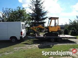 sprzedam minikoparke yanmar b12 w stanie Pozostałe Kurowo-Kolonia