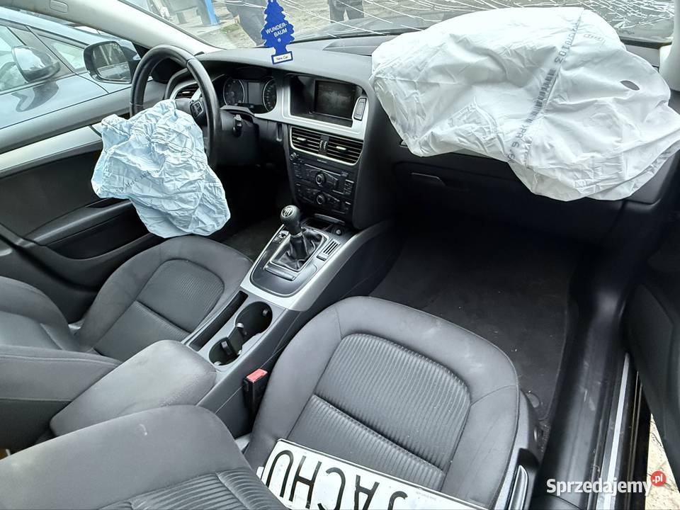 Audi a4b8 20tdi uszkodzony VAT marża wielkopolskie