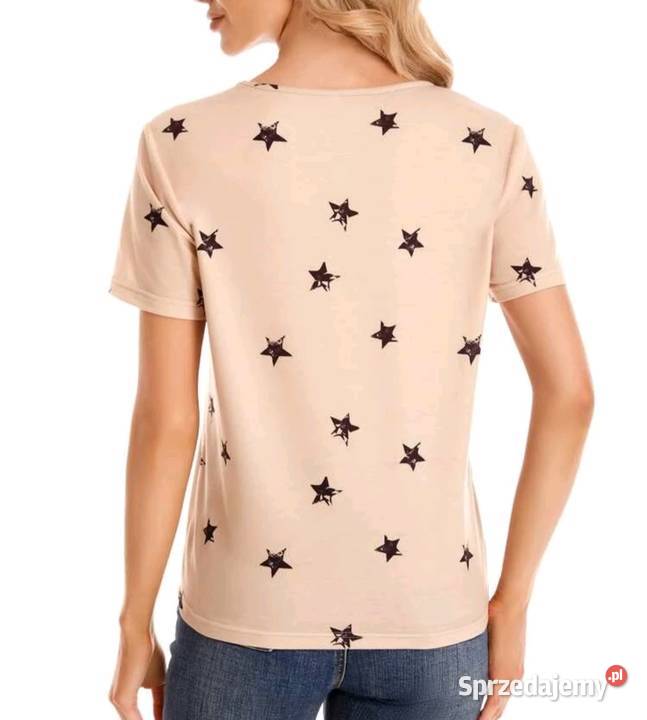 Damski tshirt bluzka koszulka geometryczna śląskie Katowice