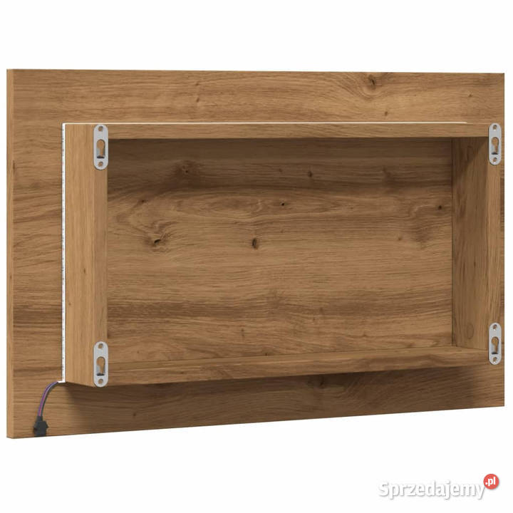 Lustro łazienkowe z LED dąb artisan 60x85x38 Warszawa