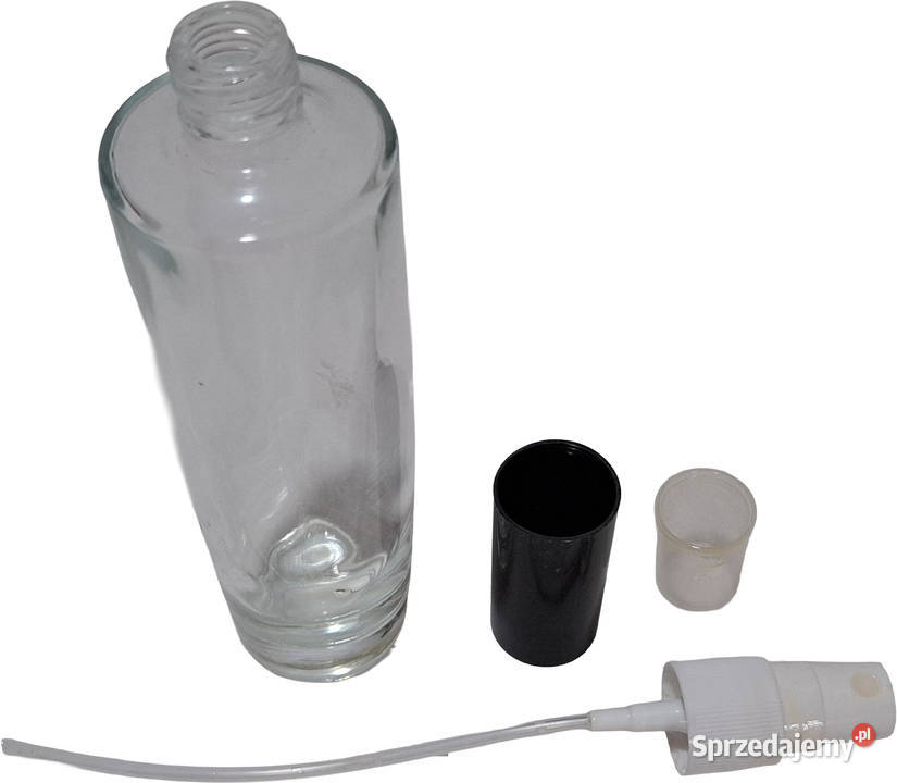 Buteleczka z atomizerem perfumach czarna 109ml śląskie