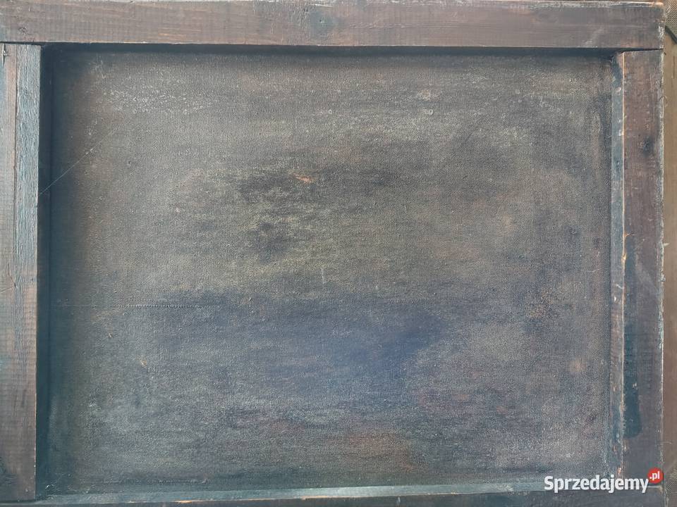 Stary obraz olejny Francja