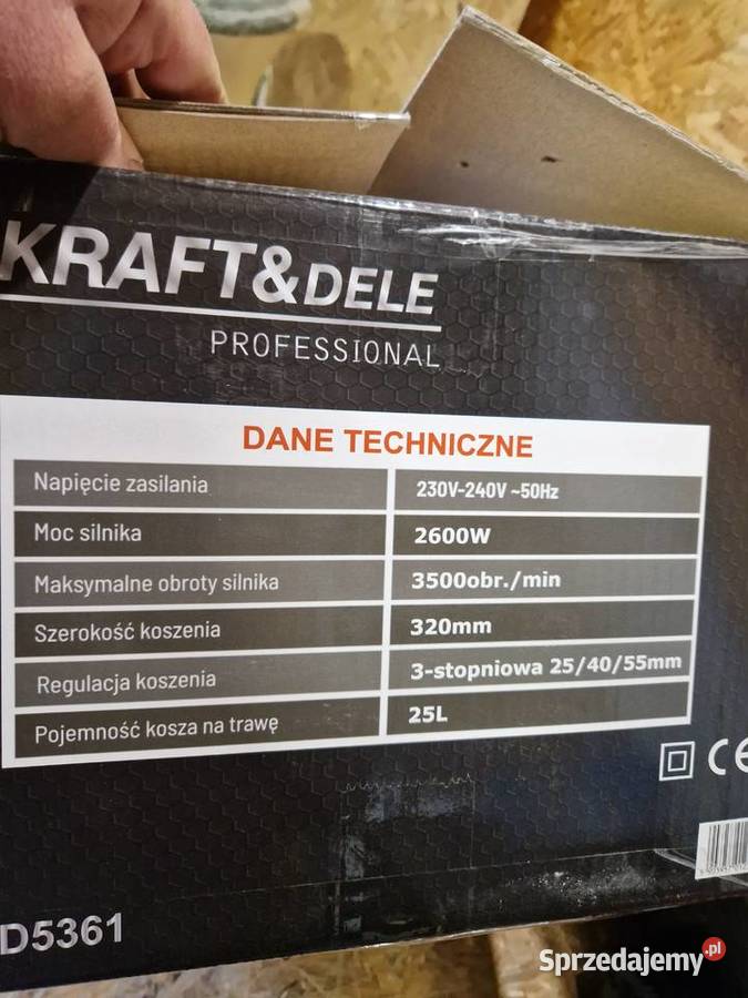 KOSIARKA ELEKTRYCZNA PODKASZARKA KOSA 2600W Głogowa