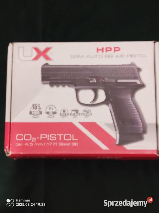 Sprzedam Pistolet wiatrówka Umarex HPP 45 mm Sport i Wypoczynek Góra