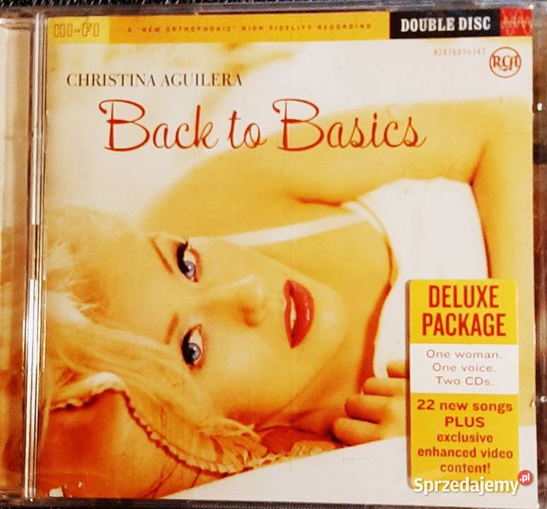 Podwójny Album 2X CD CHRISTINA AGUILERA Back To śląskie Katowice