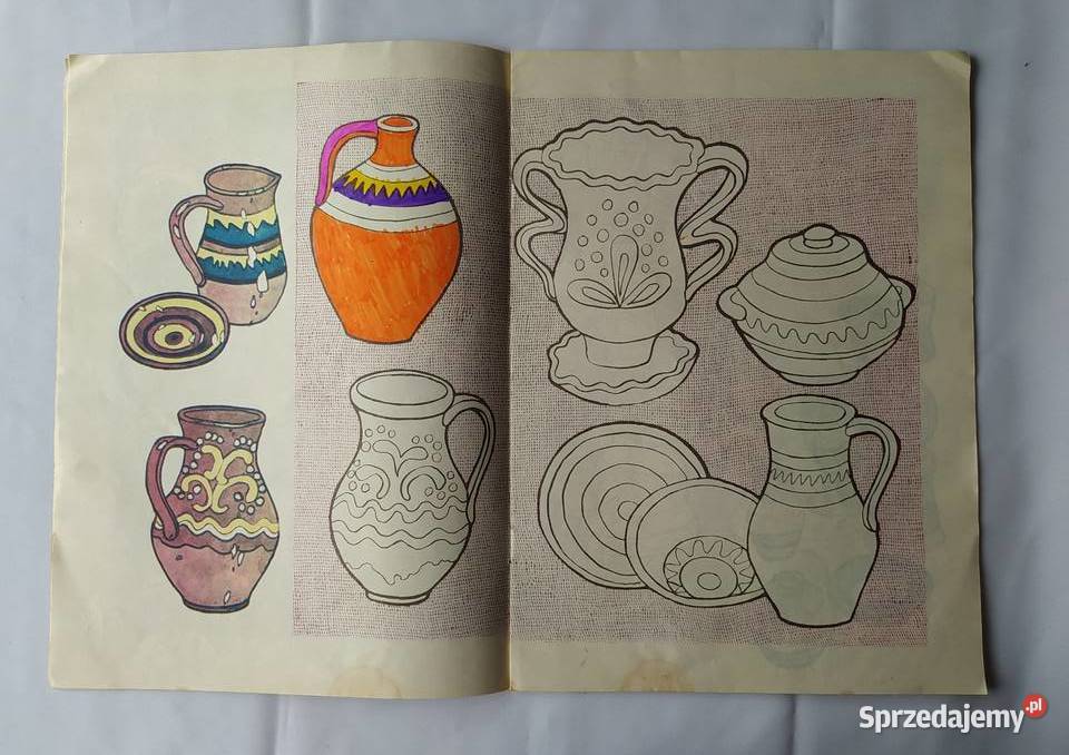Białoruska ceramika KOLOROWANKA Książki dla dzieci podlaskie Hajnówka